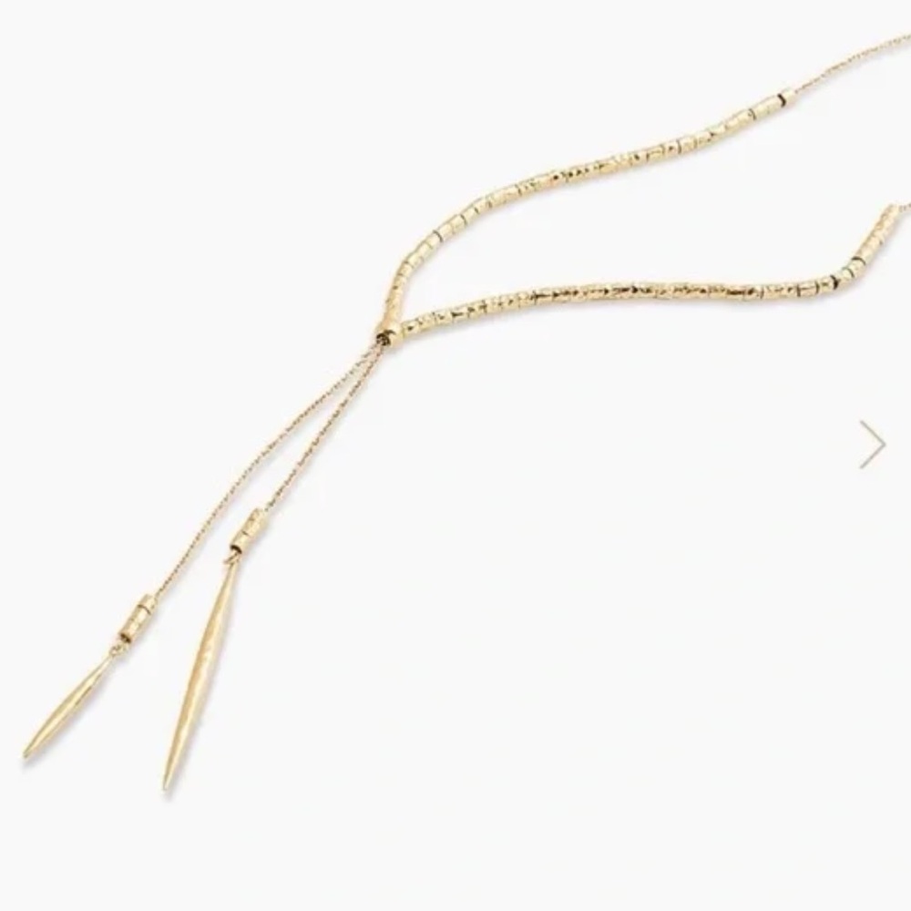 Gorjana gold Laguna adjustable necklace